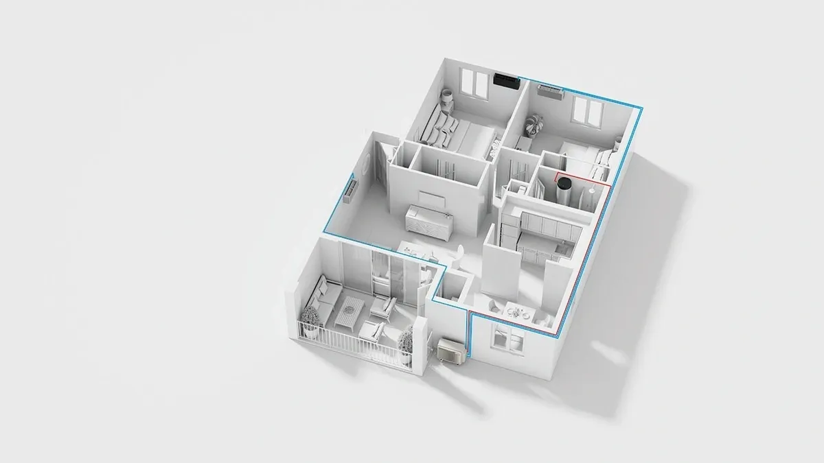 Clever Cooling AC installation project 32